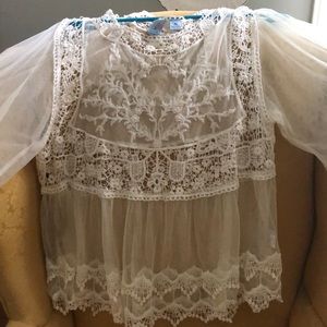 PinkMelo see through blouse